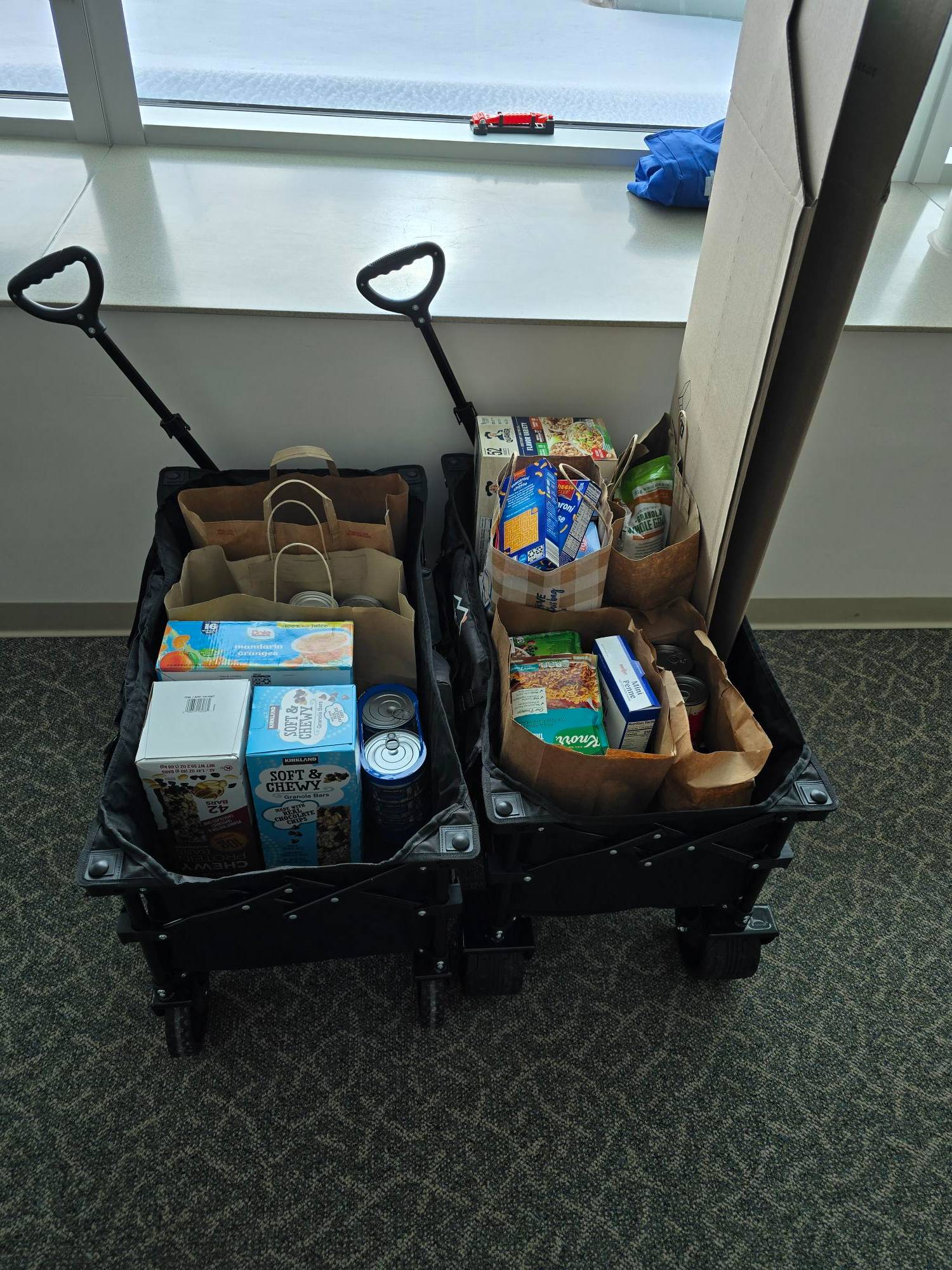 replenish food wagons ready to go